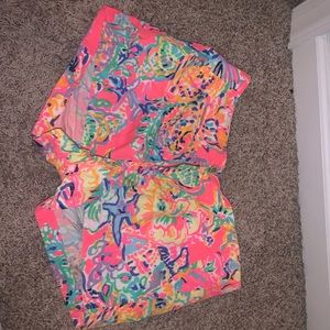 Pink print Lily Pulitzer Shorts